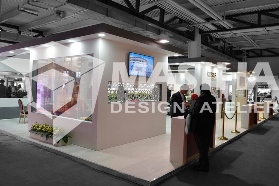 طرح غرفه و طراحی غرفه نمایشگاه با خلق طرح های خاص و اختصاصی